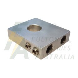 Aluminium mains consumer block EE117020